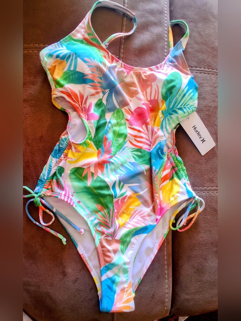NWT Hurley Ladies Swimsuit, Sz S, M